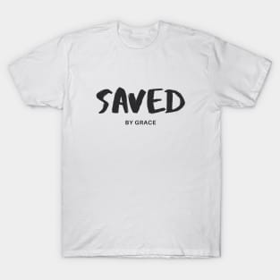 Saved by Grace - Christian Apparel T-Shirt